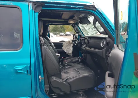 2020 Jeep Wrangler Unlimited Sahara 4X4 z USA, uszkodzony, nr VIN 1C4HJXEG1LW327720